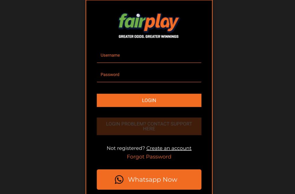 Fairplay Pro Login
